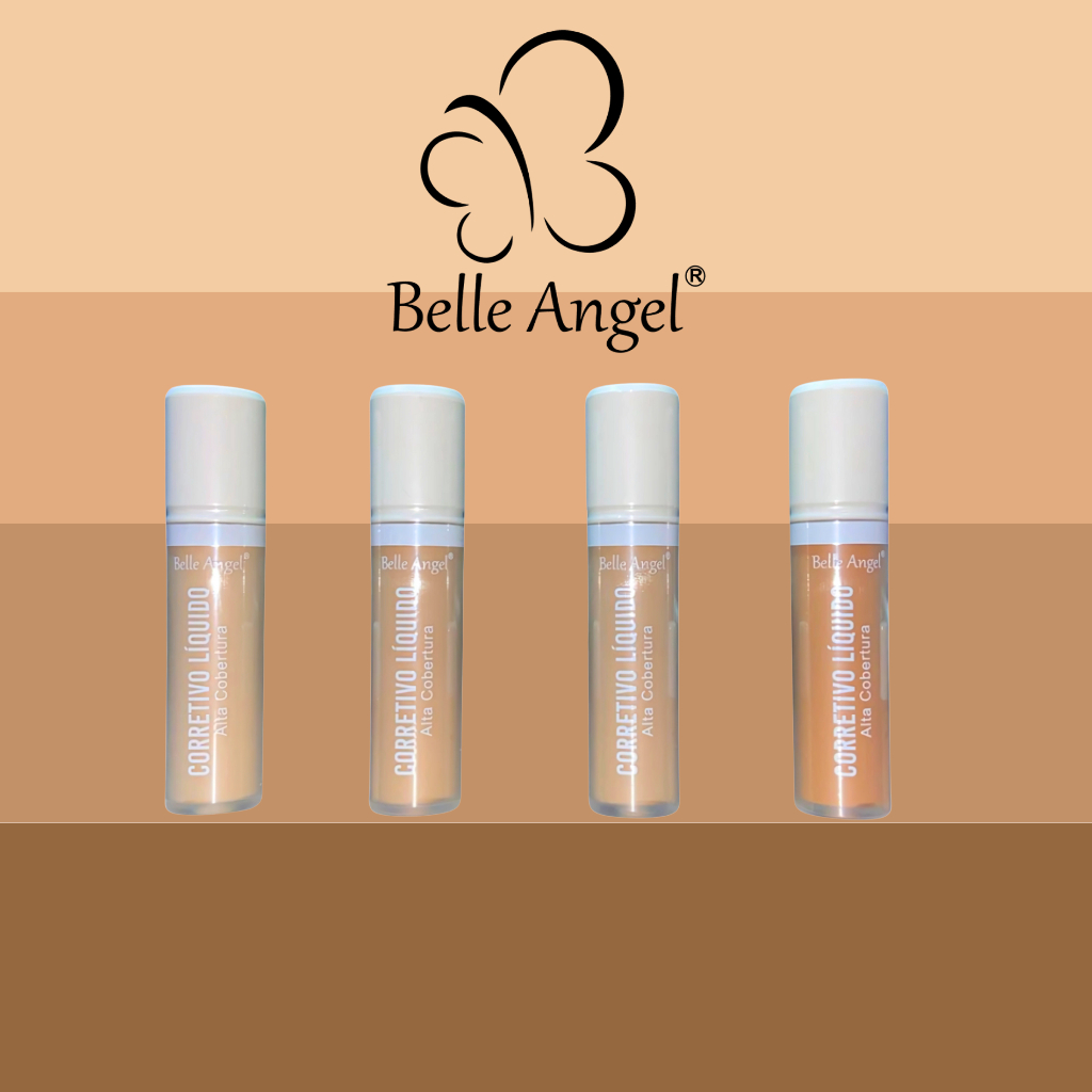 Corretivo Líquido Alta Cobertura 10ml - Belle Angel em Oferta na Shopee