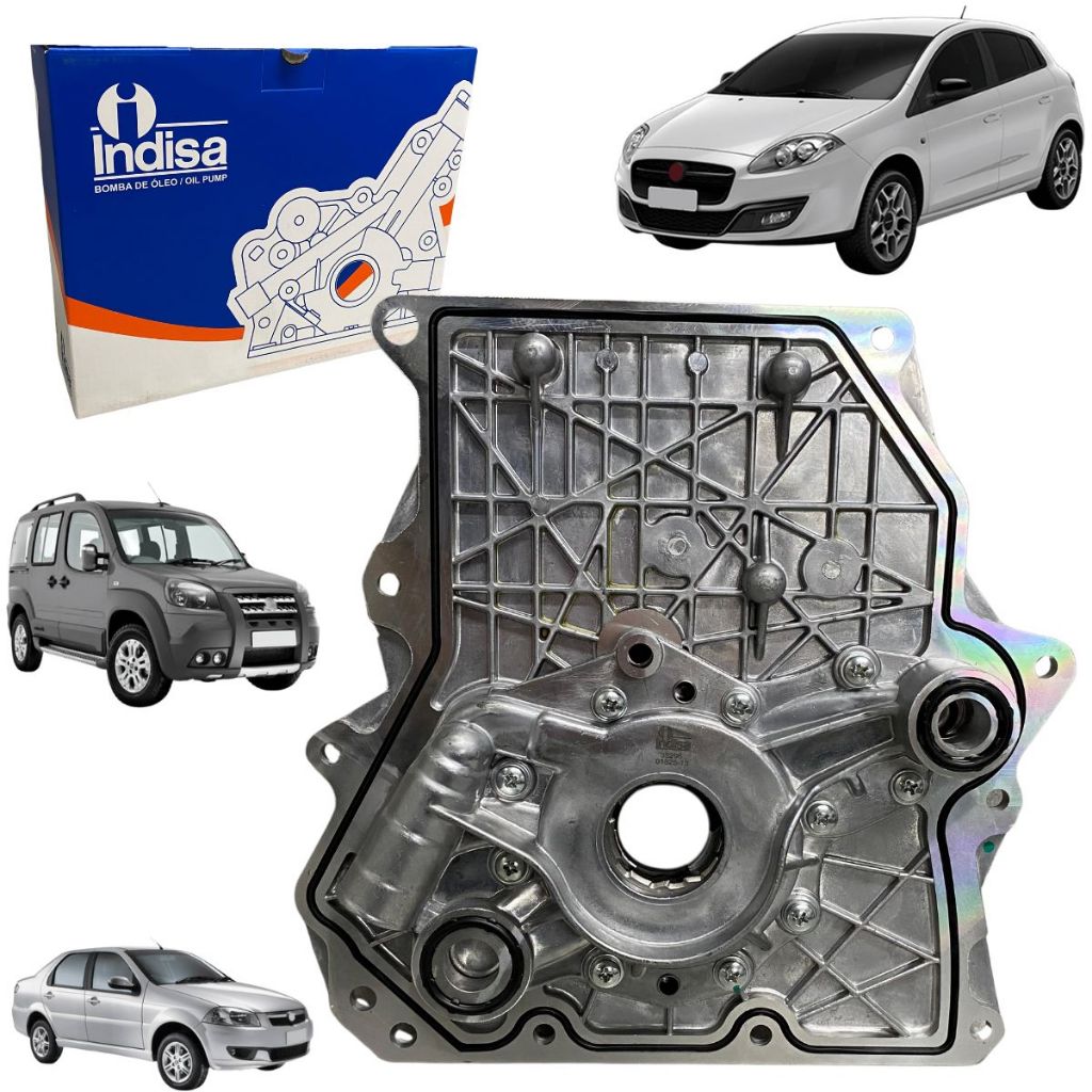 BOMBA DE ÓLEO FIAT BRAVO / DOBLO / IDEA / GRAND SIENA / LINEA / PALIO / PUNTO / STRADA - 1.6 1.8 MOTOR E-TORQ
