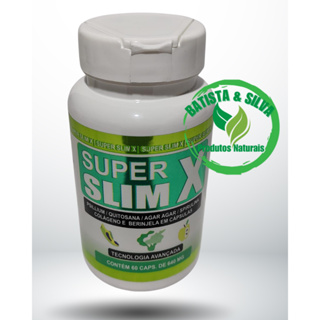 Suplemento Alimentar - SUPER SLIM X 640 mg 60 cápsulas em Oferta na Shopee