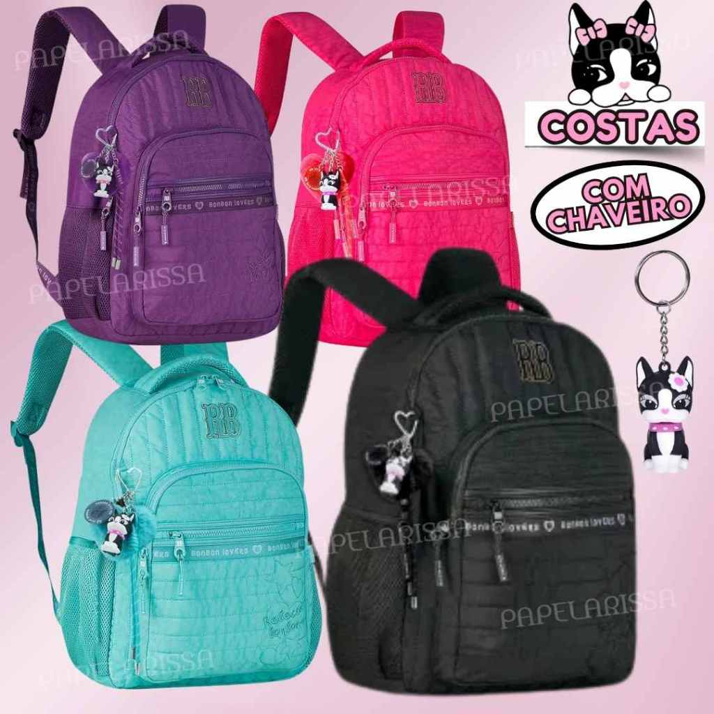 Mochilas Femininas Rb Preta: Onde Comprar | BuscaProdutos