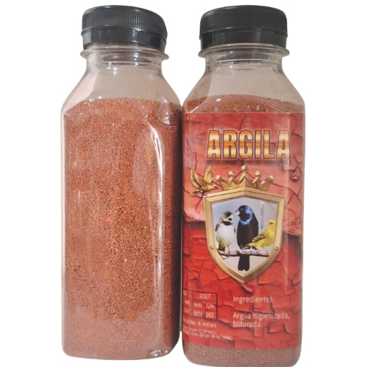 Argila do Rei das Sementes (Garrafinha 350g).