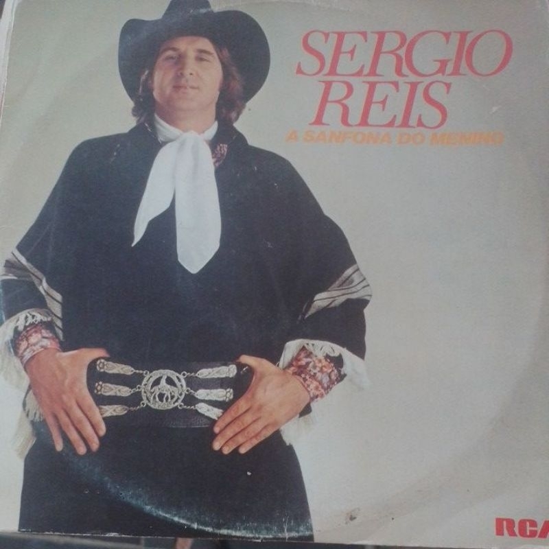 LP - SÉRGIO REIS - SANFONA DO MENINO - 1982