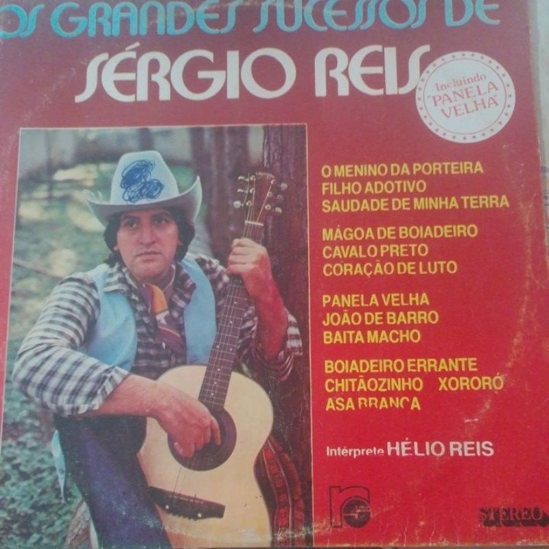LP - SÉRGIO REIS - OS GRANDES SUCESSOS DE -1983