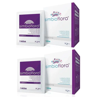 Kit com 2 Probiótico em Pó Simbioflora - 15 Envelopes de 6g - Envio Imediato