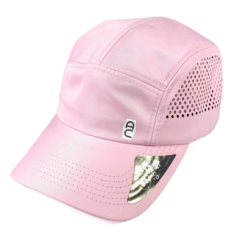 Boné Anth Co Five Panel Aba Curva Iga Furadinho Bandeirinha Original Várias Cores! - Rosa