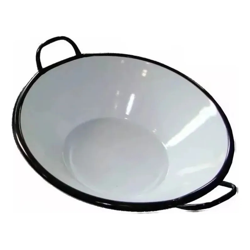 Tacho Para Fritura Esmaltado N°22 - 19 L Pastel Batata Salgado