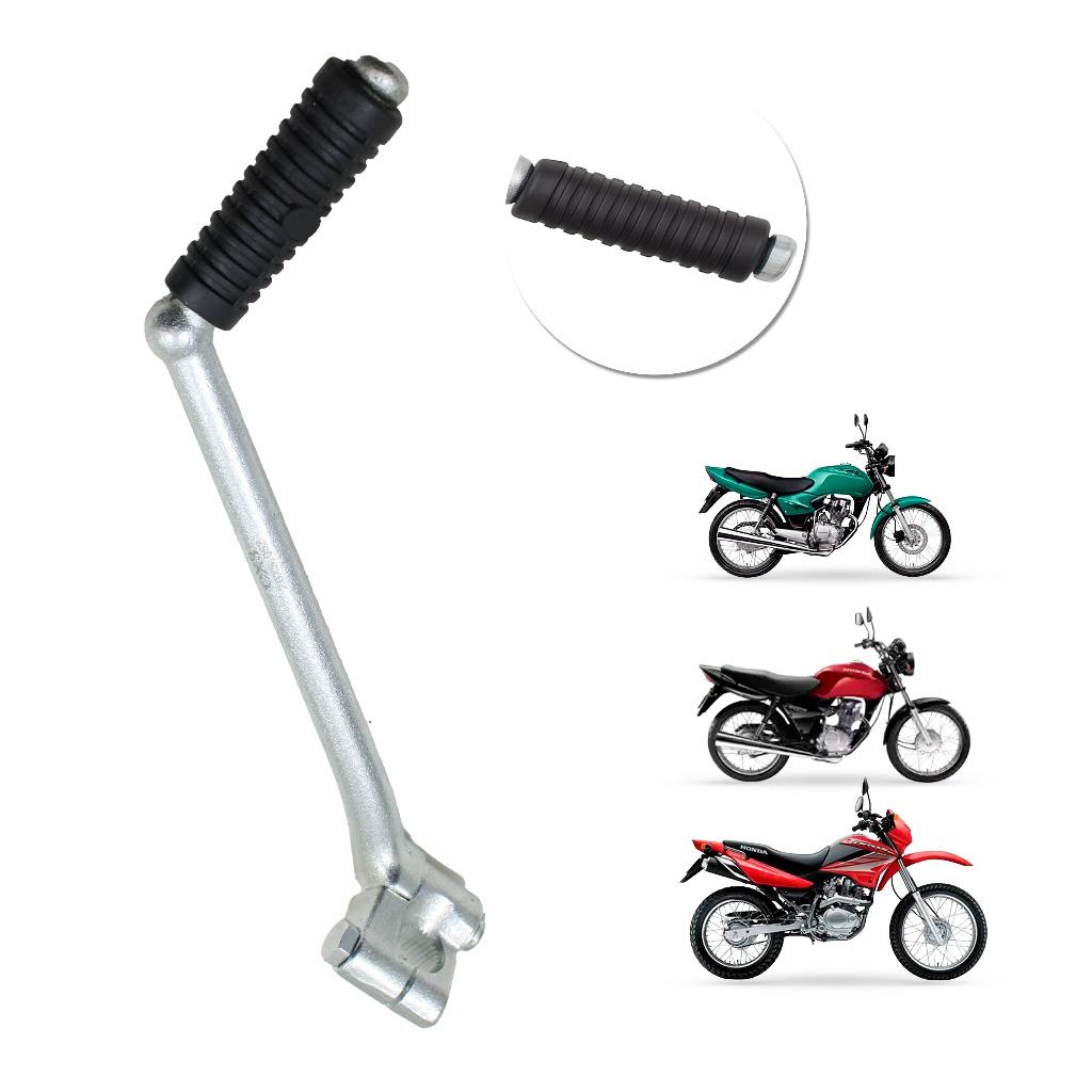 Pedal de Partida CG 125 Titan 2000 a 2004 Fan 125 2005 a 08 NXR 125 Bros 03 a 05 XLR 125 01 a 03