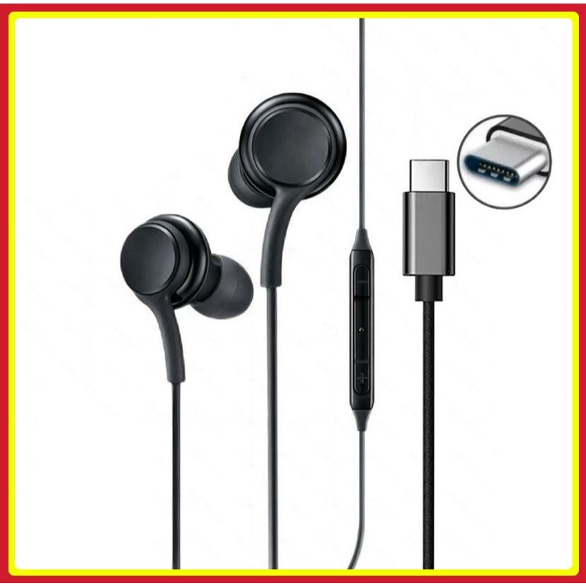 Fone de ouvido Tipo C Original Com Microfone S20 FE S21 Plus S21+ S22 Ultra S23 ultra S24 A06 A16 em Oferta na Shopee