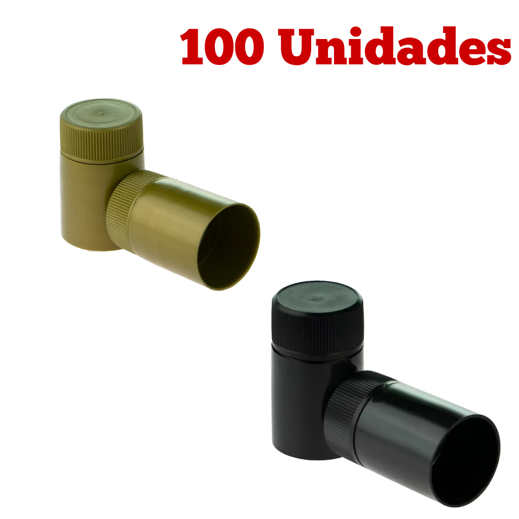 Kit 100 Und Tampa Guala Conta Gotas Luxo Tipo Vodka Conhaque, orloff, Natasha, Smirnoff, Dreher e presidente