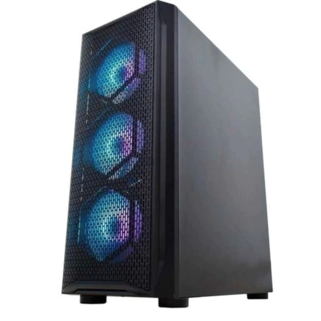 GABINETE GAMER BOREAS2 CG-02JT PAINEL MESH ARGB AKRAC FAN3+FITA