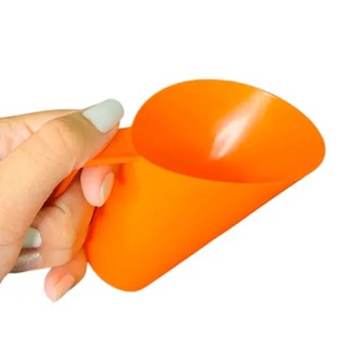 Concha Para Grãos Ração Cereais 150ml Com Alça Colorida em Oferta na Shopee