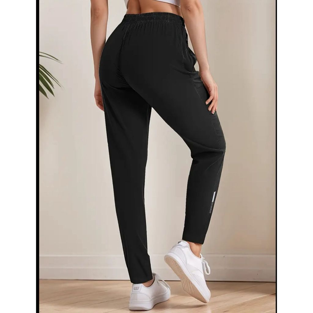 Calça Feminina Dry Fit Com Elastano Esportiva Fitness Slim Fit
