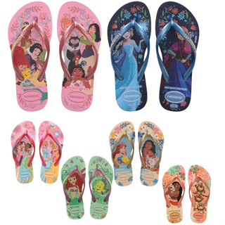 Chinelo Havaianas Infantil Kids Meninas Princesas Personagens Original 23 ao 34 em Oferta na Shopee