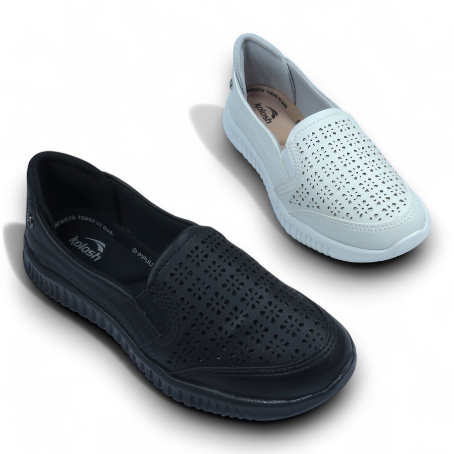 Tênis Feminino Kolosh Slip-on C4002 em Oferta na Shopee