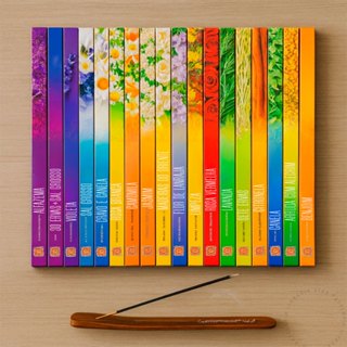 KIT Caixas De Incenso Guda 8, 10 ou 18 Caixas Com 7 Varetas Variedades De Aroma Aromaterapia em Oferta na Shopee