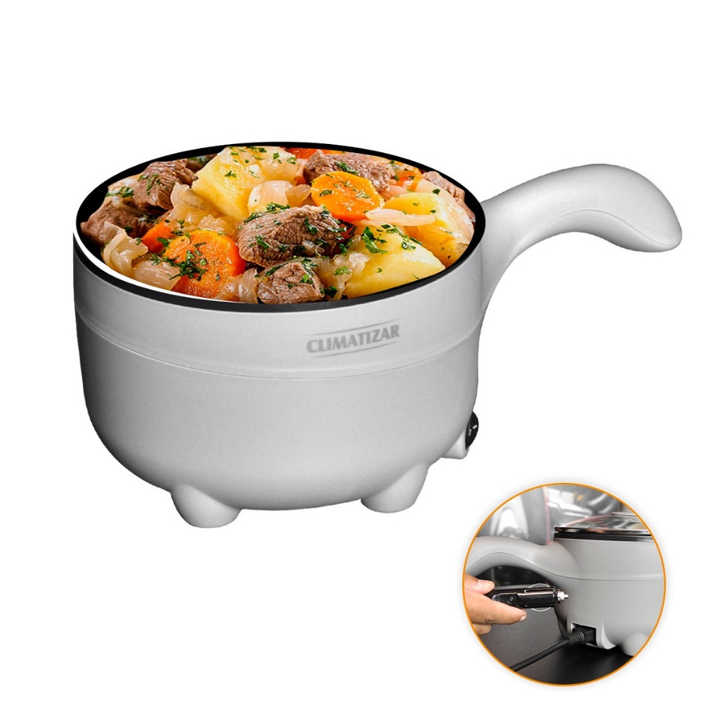 Panela Elétrica 2 Litros 24v 250w Antiaderente - Climatizar em Oferta na Shopee