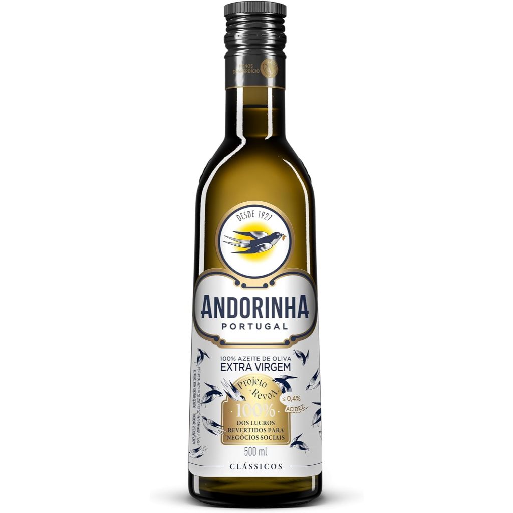 Azeite de Oliva Extra Virgem Andorinha Revoa 500ml – Sabor Leve e Suave para o Dia a Dia em Oferta na Shopee