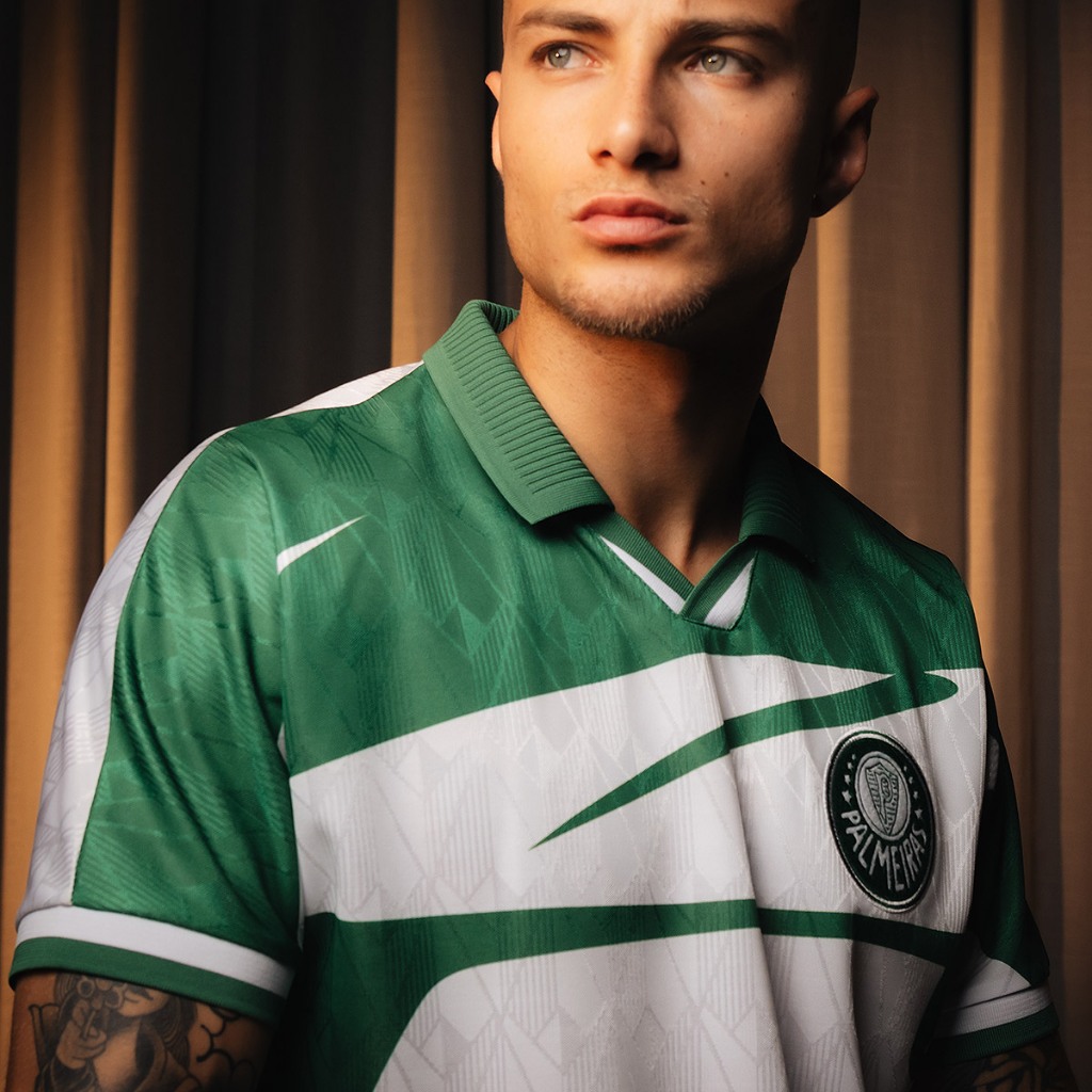 Camisa Palmeiras Retrô 1996 Branca Masculina Oficial em Oferta na Shopee