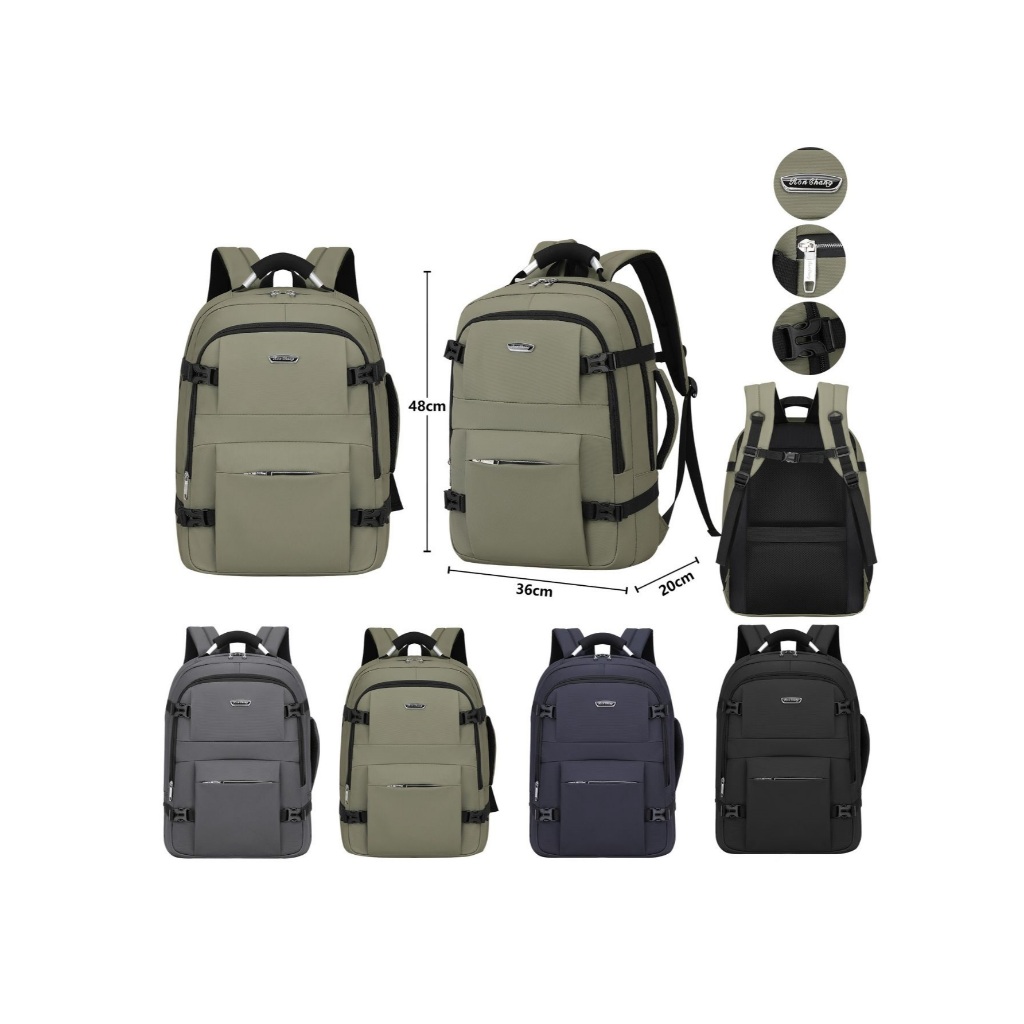 Mochila Couro PU Grande Executiva Para Notebook Cabo De Aco Trabalho Faculdade Reforçada Cabo De Aço  Usb Fone em Oferta na Shopee