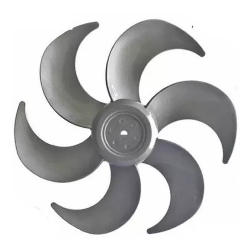 HELICE VENTILADOR MONDIAL 30CM 6 PAS PRATA AZUL ORIGINAL