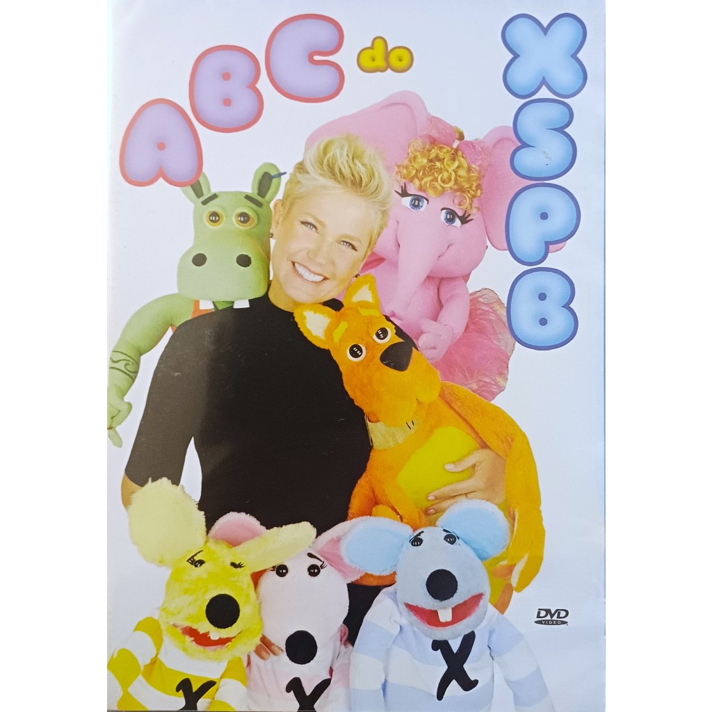 DVD Xuxa só Para Baixinhos 13 O ABC do XSPB