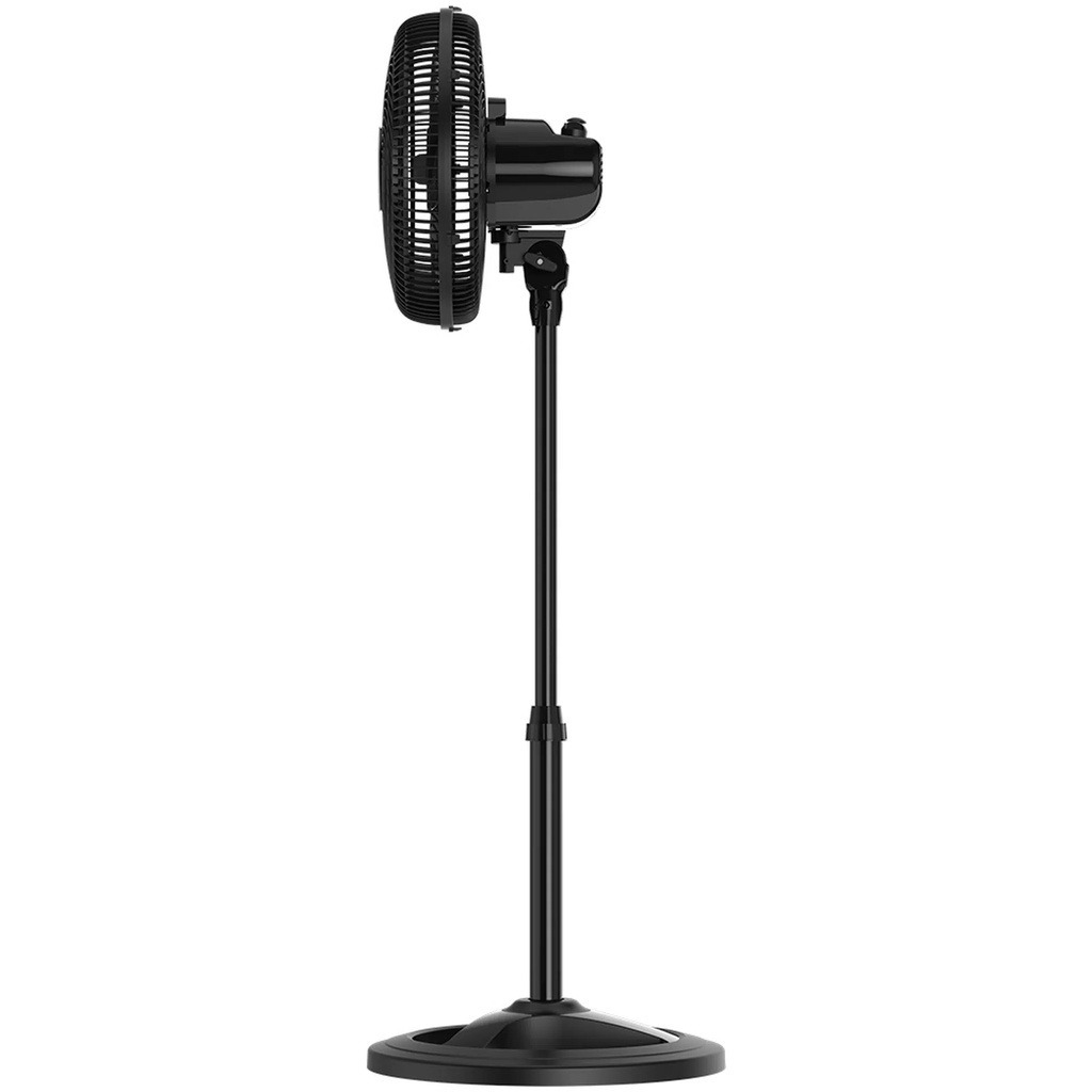 Kit com 2 Ventiladores de Coluna Turbo Ventisol 30cm Preto – 6 Pás Silenciosos e Potentes
