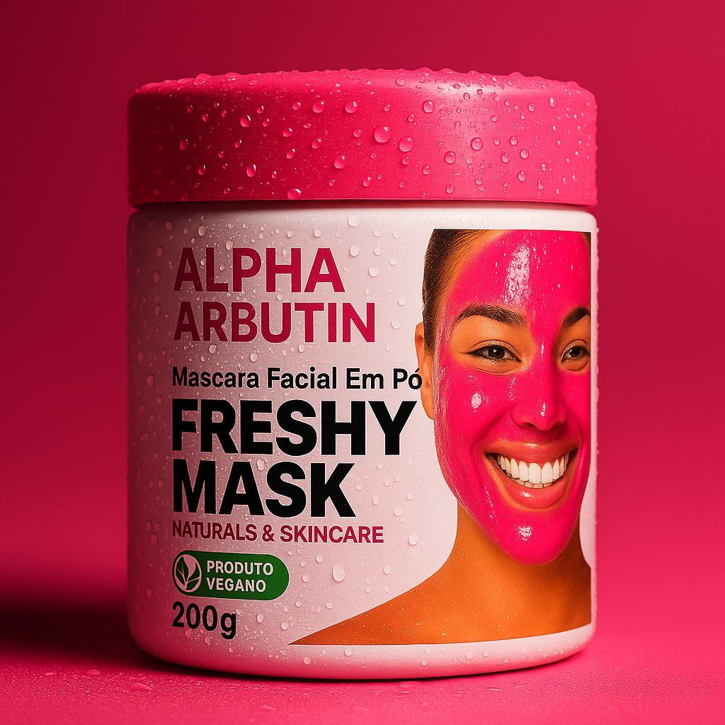 Máscara Facial Fresh Mask Alpha Arbutin | Clareamento e Hidratação Profunda