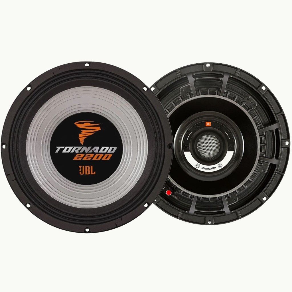 Kit 2 Alto Falante Subwoofer JBL Tornado 15SWT2200 15 Polegadas 1100W RMS 4 Ohms