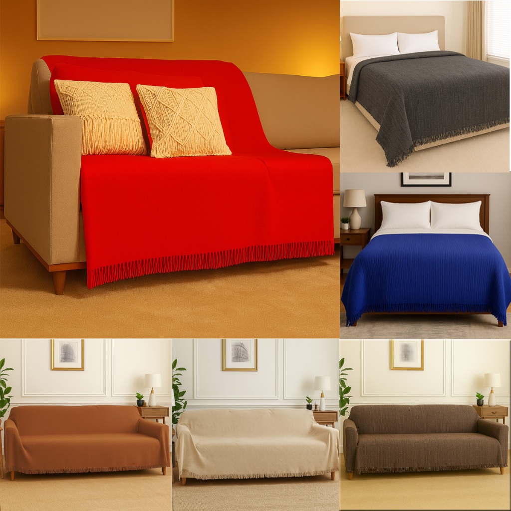 Manta Sofá Gigante King 3.00x1.80 Metros Grande Grossa Cobertor Cama Capa Proteção Sofá Decorativa