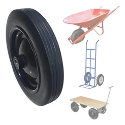 Roda Pneu Maciço 3.25x8 Carrinho De Mão/carriola/plataforma