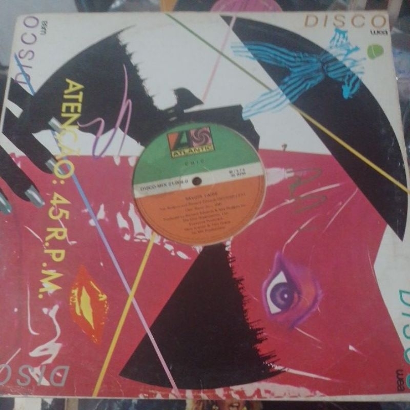 LP - DJ DISCO MIX -CHIC -LE FREAK -45 RPM -DISCO MIX 21.004 A - 1978