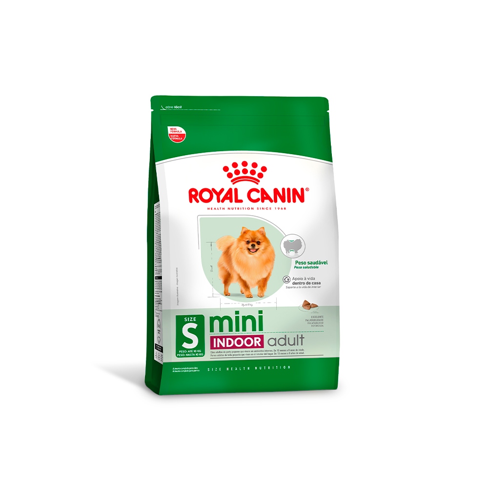 Ração Seca Royal Canin Mini Indoor Adult para Cães Adultos de Porte Pequeno 1kg