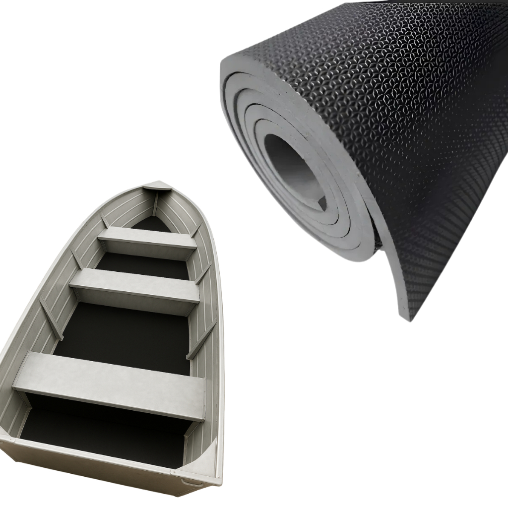 Piso Eva Nautico Barcos Lanchas Jetski Veleiros Anti Impacto 2x1m X 10mm Revestimento Piso Náutico