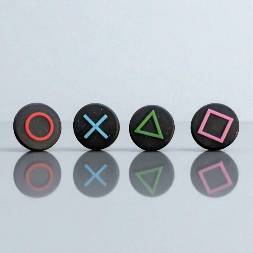 Pins Para Babuche - Kit 4 Bottons Game Presente Criativo Gamer e Geek