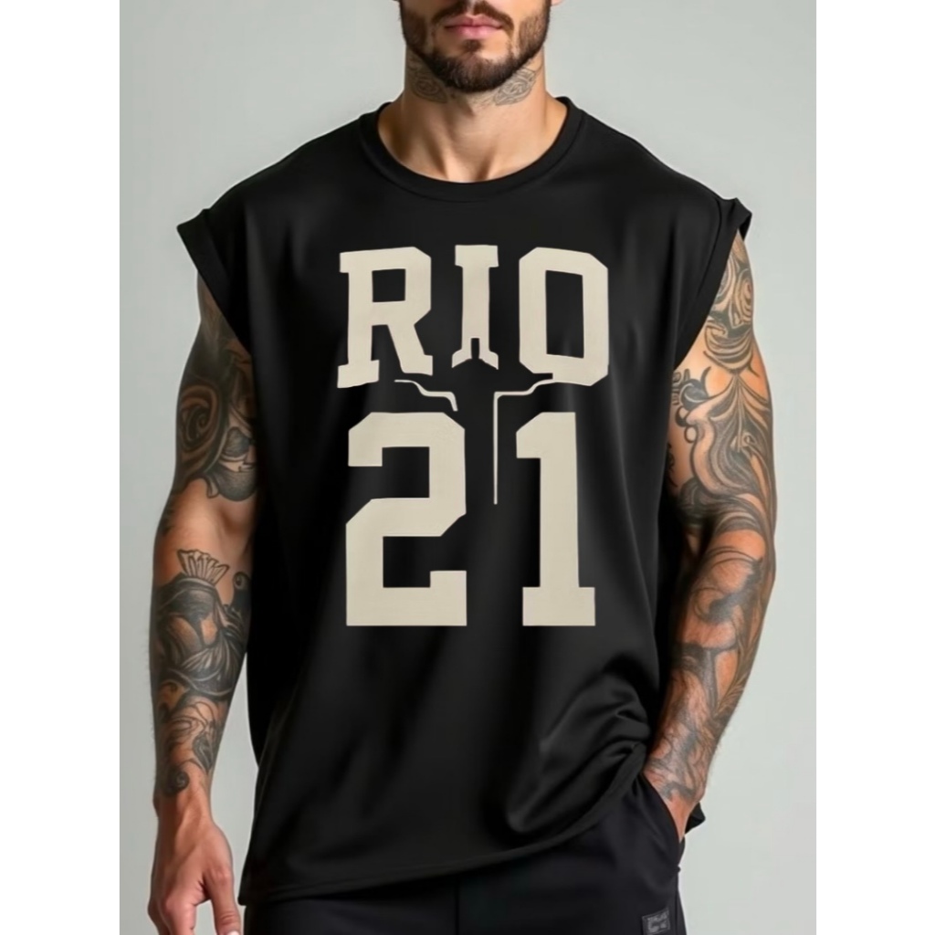 Regata masculina oversized algodão camiseta over treino corrida academia lançamento estilosa envio 24hs
