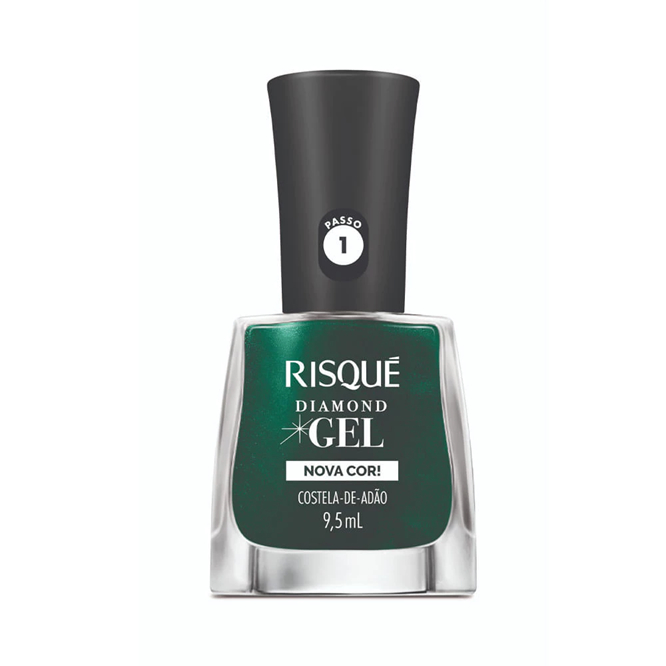 Esmalte Risqué Diamond Gel Costela De Adão 9,5ml