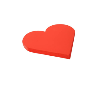 40 guardanapo de papel coração vermelho em Oferta na Shopee