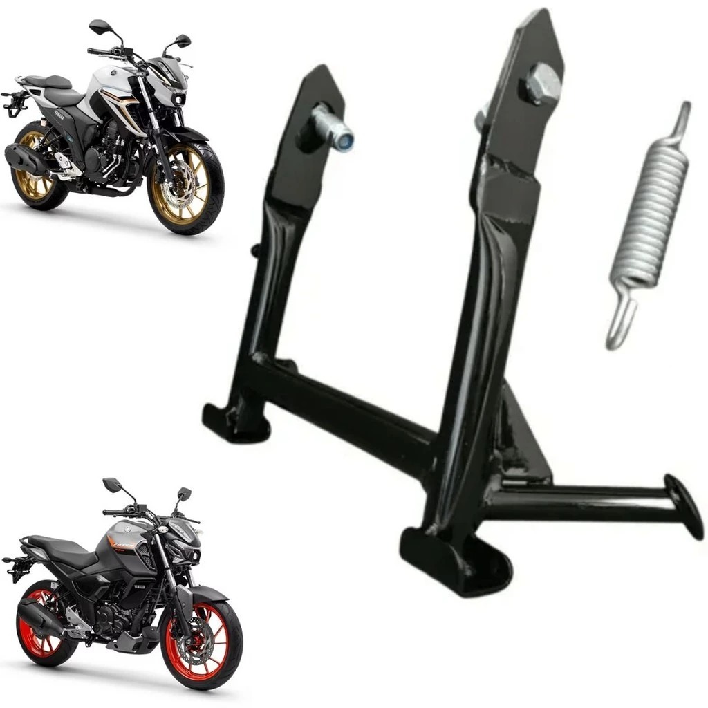 Cavalete Central Apoio Yamaha Fazer 250 Fz25 2018 Á 2025 Fz15 em Oferta na Shopee