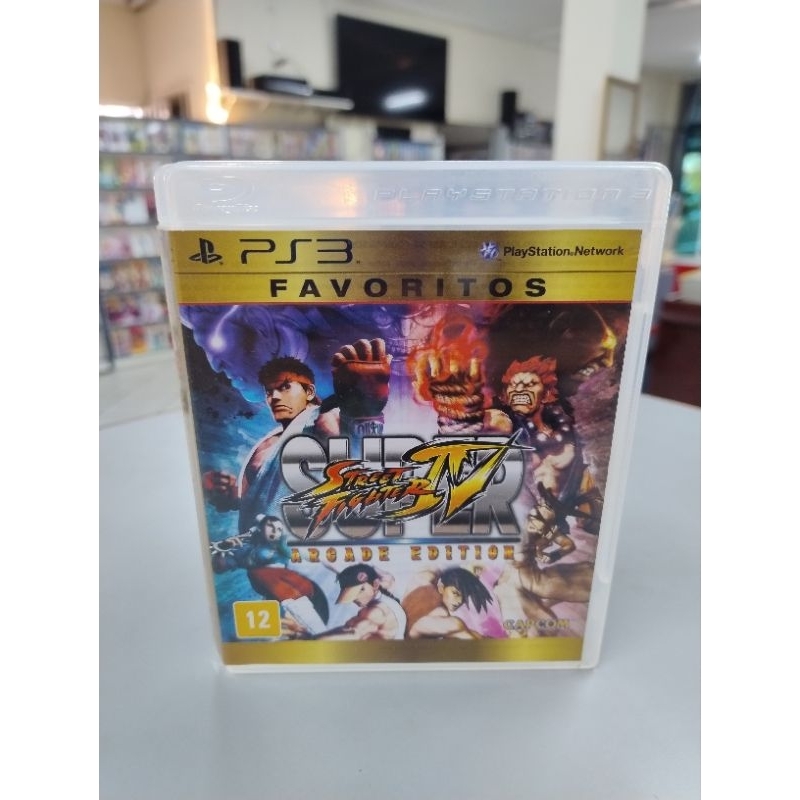 Jogo Super Street Fighter IV: Arcade Edition (Favoritos) - PS3