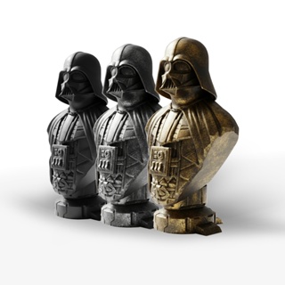 Decoração Escultura Busto do Darth Vader. Busto de Darth Vader para Decoração estatua em Oferta na Shopee