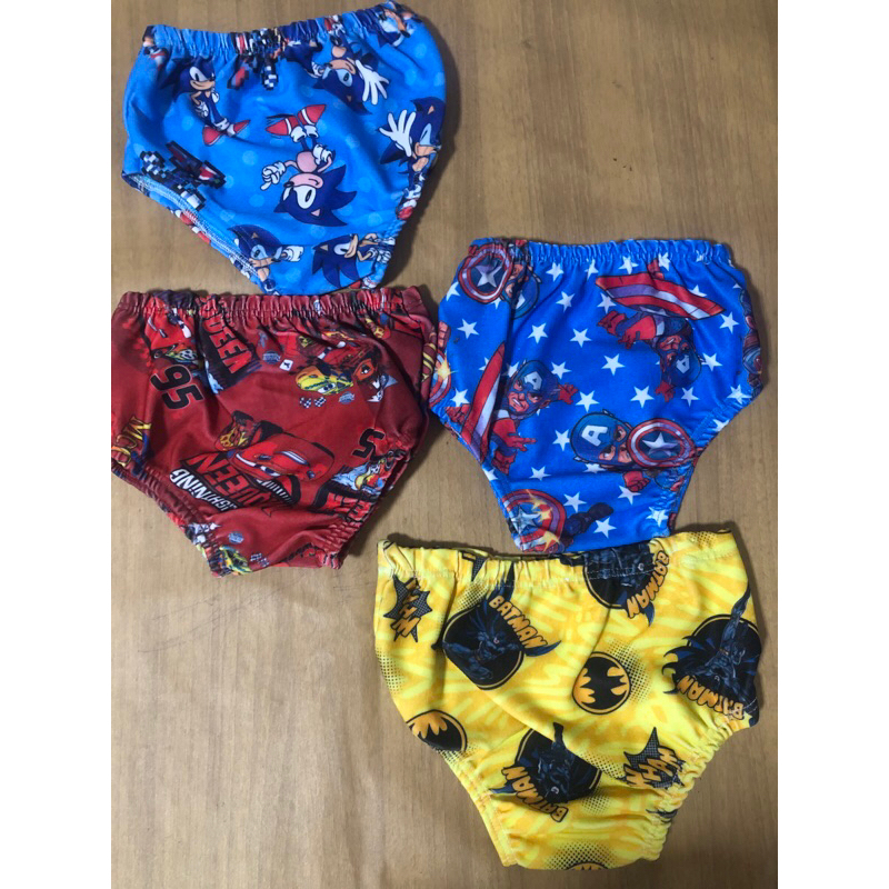 Sunga Infantil Bebê Menino Kit com 2 Sungas Banho Verão Masculina Cueca de Banho Baby Cueca Masculina Banho Sunguinha