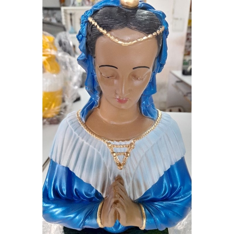 Imagem Cigana Sarah Busto 25 cm Gesso