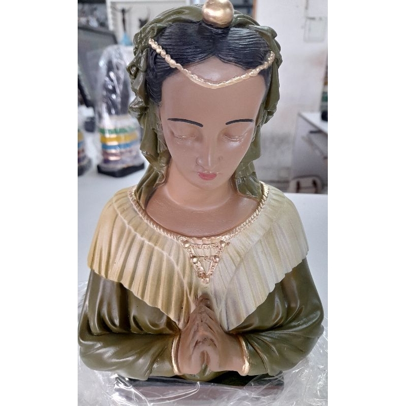 Imagem Cigana Filomena Busto 25 cm Gesso