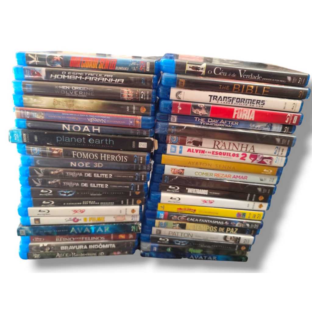 Blu-Rays Em PROMOÇÃO - x-men, Besouro verde, 2012, Narnia, Noé, Avatar, Batman - Diversos titulos