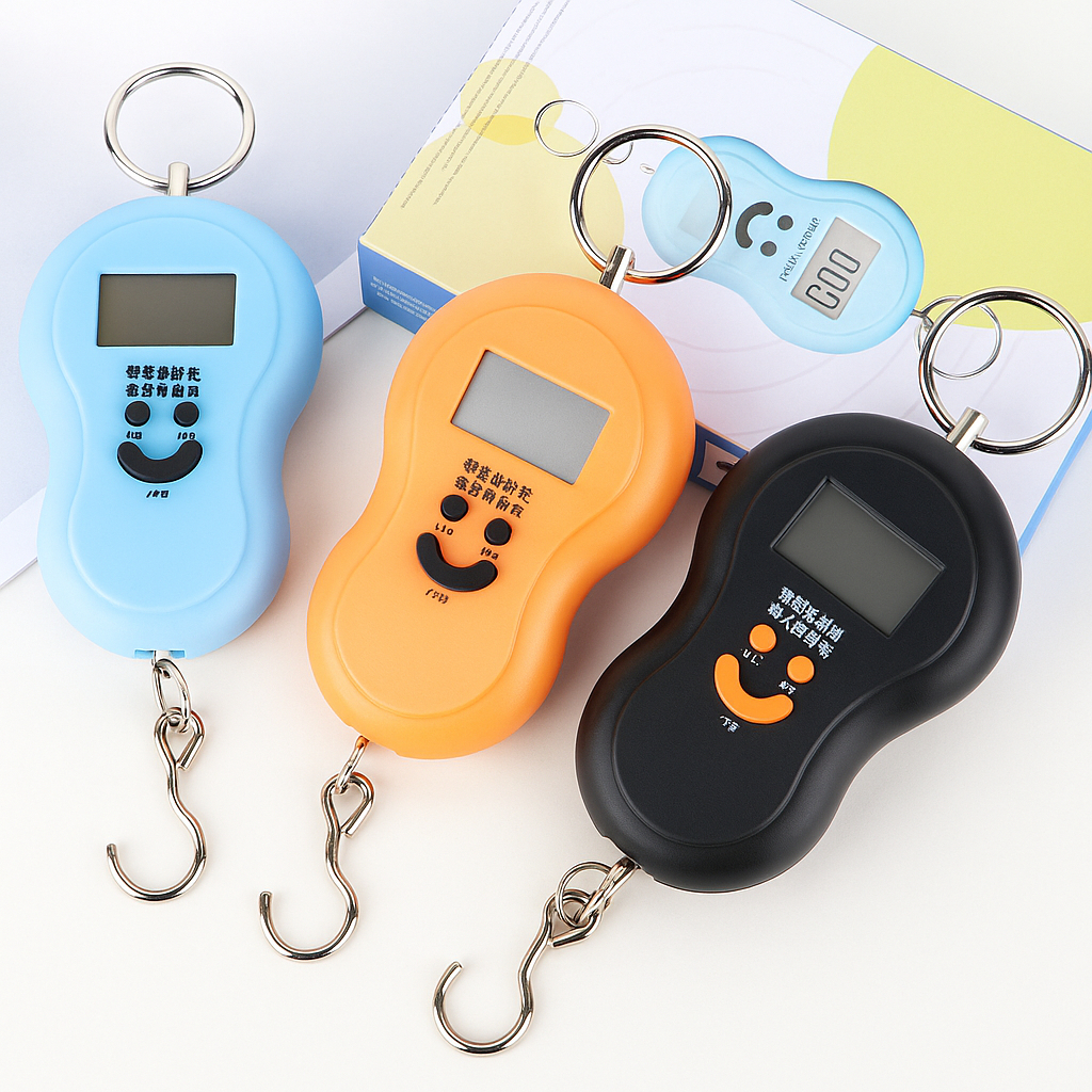 Balança Digital Suspensa Alta Precisão Capacidade 50kg Medidor Peso Portátil