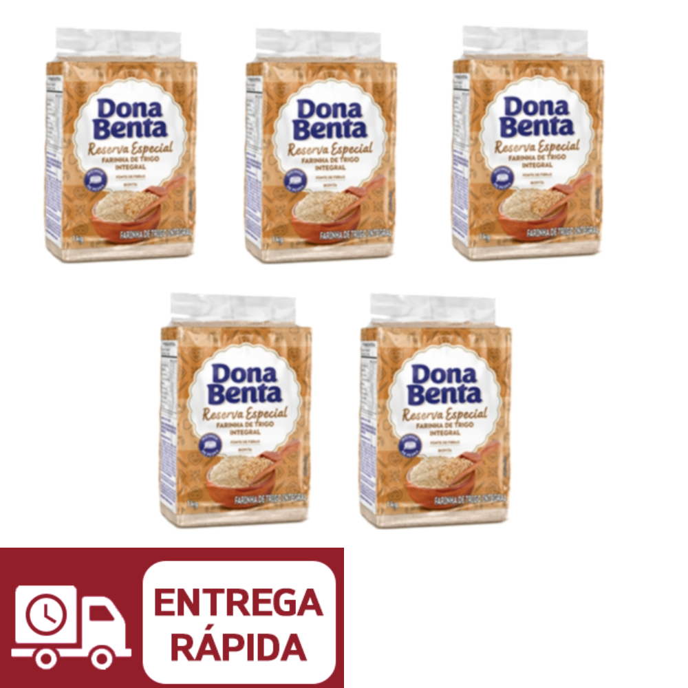 Farinha Integral Dona Benta - Comprar com Melhor Preço em Essenciais para Assar