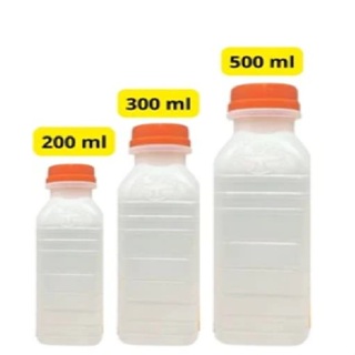 Garrafas Plásticas 200ML 300ml ou 500ml com Lacre em Oferta na Shopee