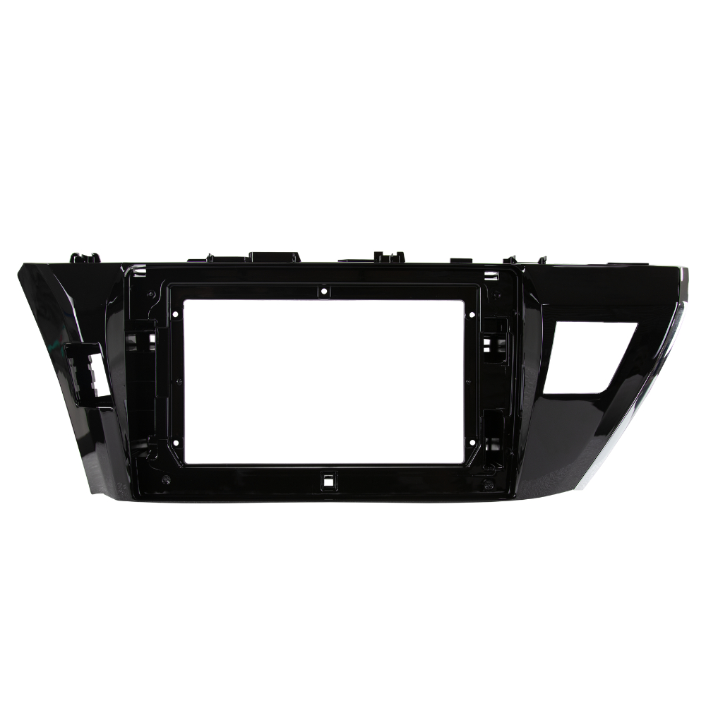 Moldura 10 Polegadas Toyota Corolla 2015 A 2016 Painel Multimídia 2din Black piano Alto  Acabamento em Oferta na Shopee