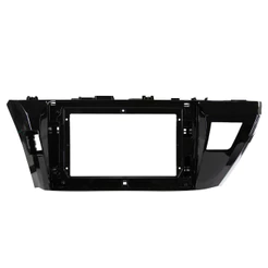 Moldura 10 Polegadas Toyota Corolla 2015 A 2016 Painel Multimídia 2din Black piano Alto Acabamento