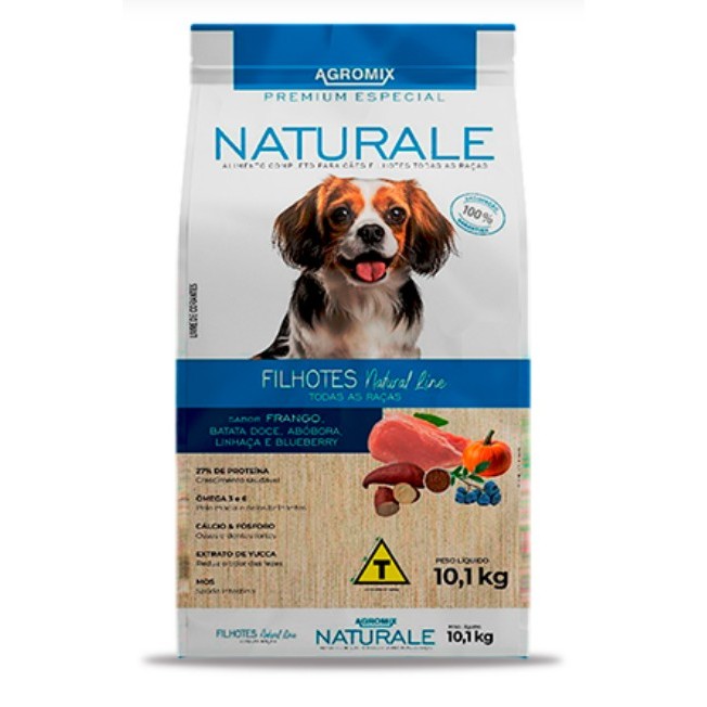 Ração Premium Especial para Filhotes Linha Naturale 10,1kg - Ração Natural para seu Filhote